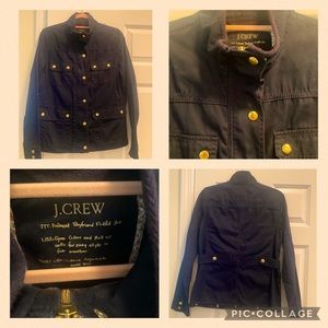 J. Crew navy field jacket! Perfect for Fall!!! You’ll fall in love with it!